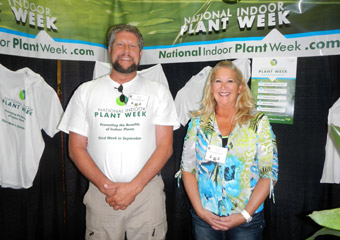 Interior Tropical Gardens plant design crew